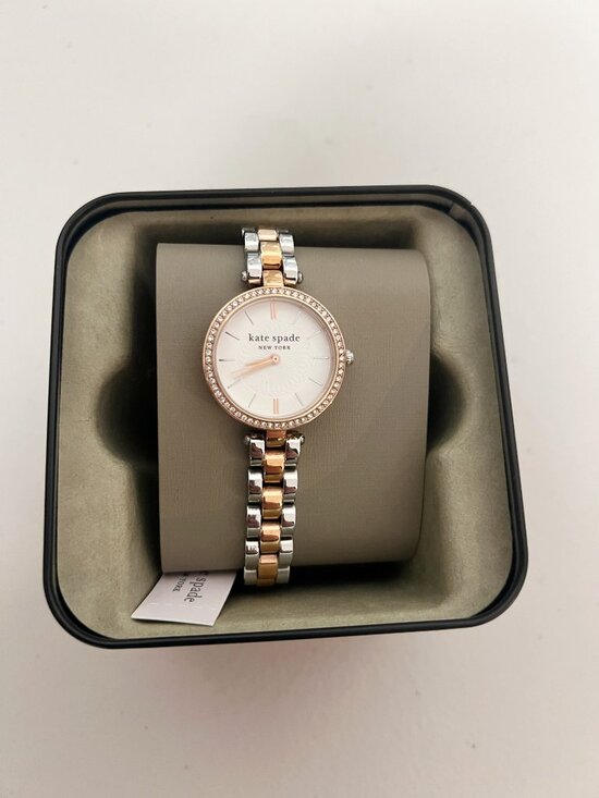Kate Spade Holland KSW1729 Silver Dial Dual Tone Stainless Steel Strap main image 5